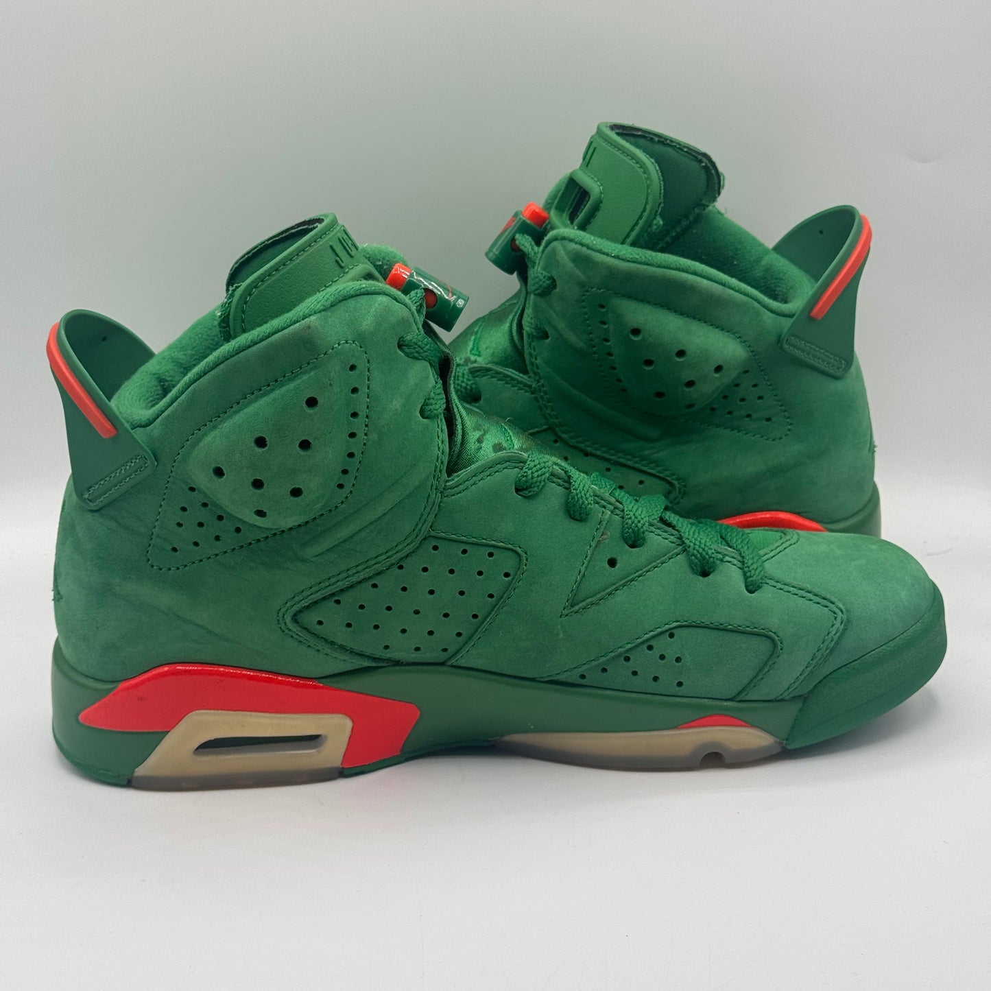 (USED NO BOX NO INSOLES) Jordan 6 Retro Gatorade Green Size 8.5