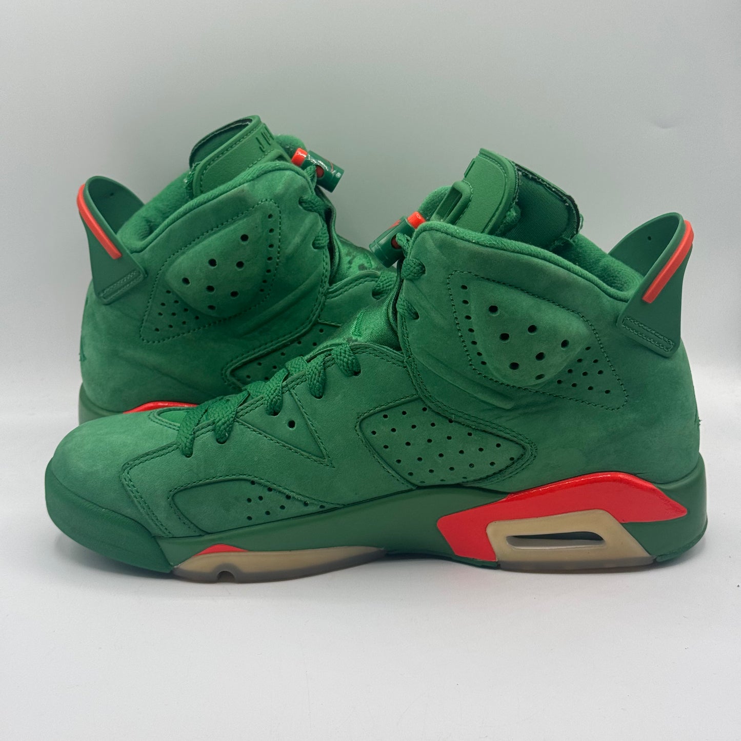 (USED NO BOX NO INSOLES) Jordan 6 Retro Gatorade Green Size 8.5