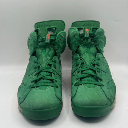 (USED NO BOX NO INSOLES) Jordan 6 Retro Gatorade Green Size 8.5