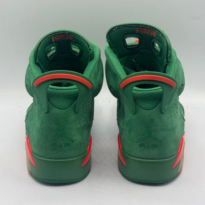 (USED NO BOX NO INSOLES) Jordan 6 Retro Gatorade Green Size 8.5