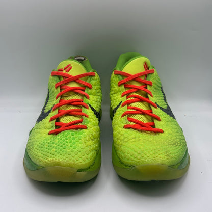 (USED NO BOX 2020) Nike Kobe 6 Protro Grinch Size 9.5