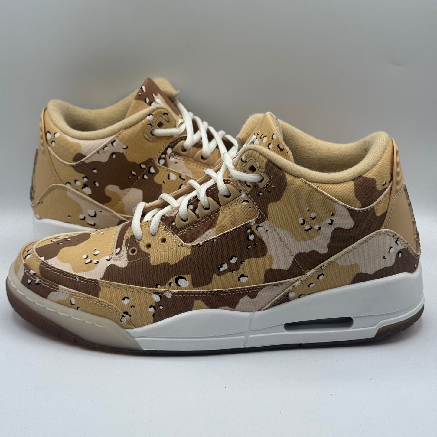 (USED BOX LID MISSING) Jordan 3 Retro WNBA Desert Camo Size 11W/9.5M