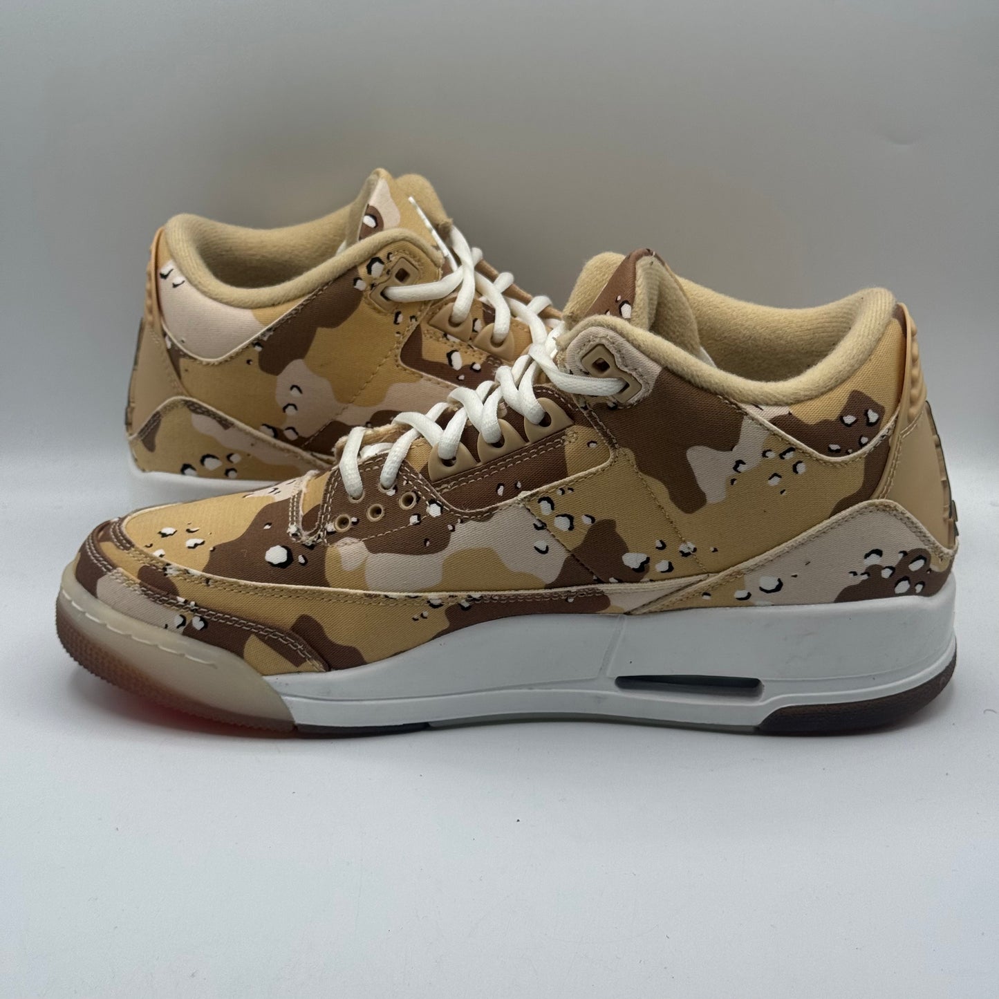 (USED BOX LID MISSING) Jordan 3 Retro WNBA Desert Camo Size 11W/9.5M