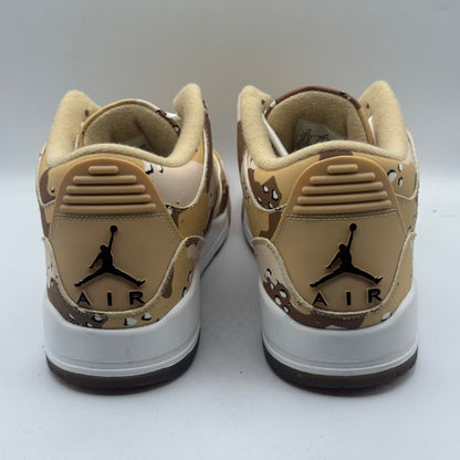 (USED BOX LID MISSING) Jordan 3 Retro WNBA Desert Camo Size 11W/9.5M