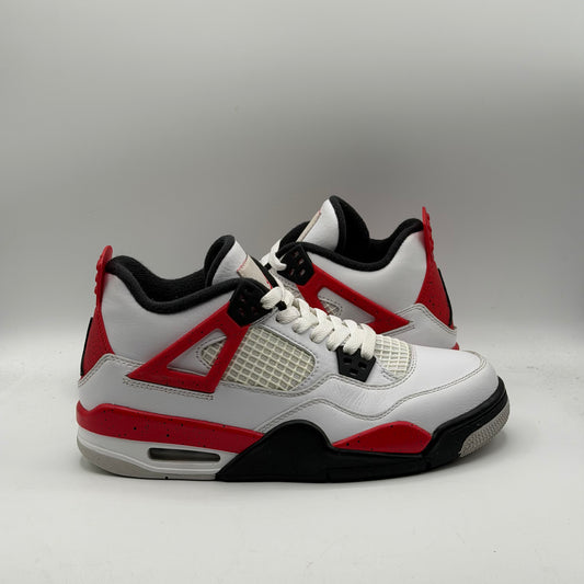 (USED) Jordan 4 Red Cement Size 6Y