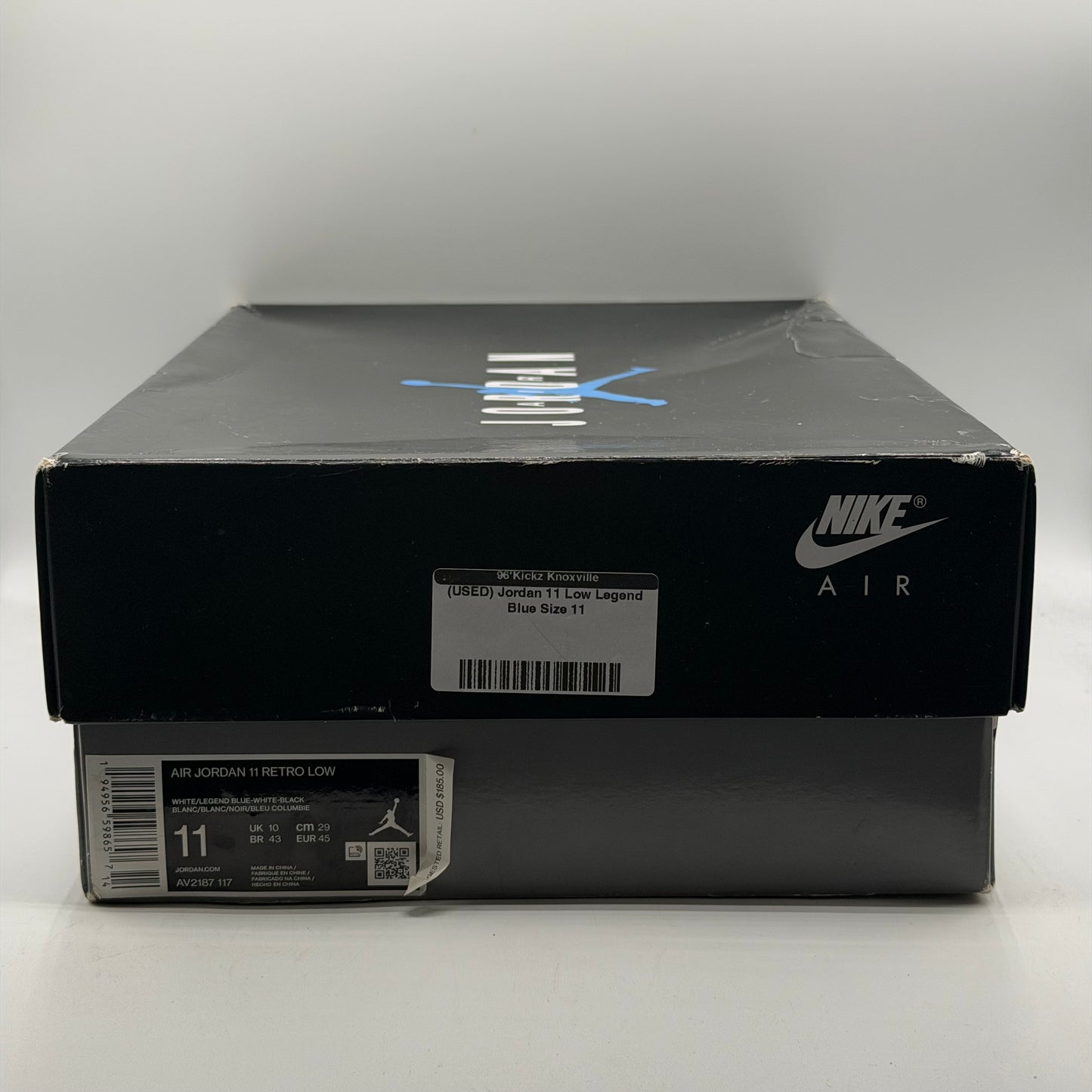 (USED) Jordan 11 Low Legend Blue Size 11