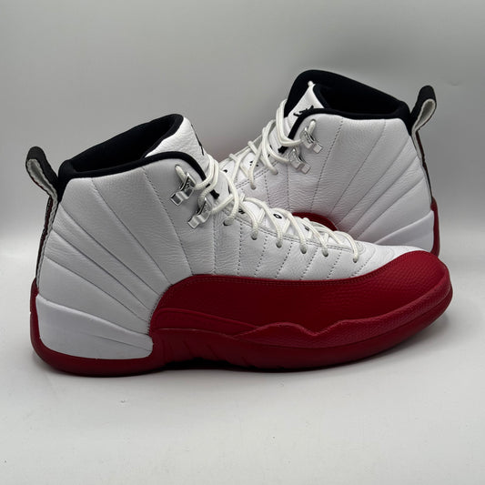 (USED NO BOX 2023) Jordan 12 Retro Cherry Size 11