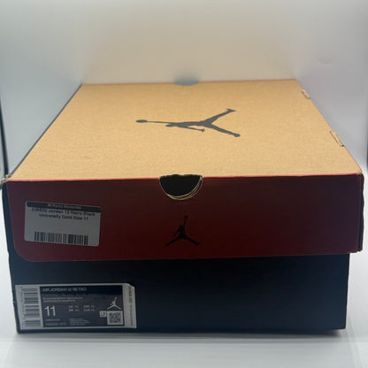 (USED) Jordan 12 Retro Black University Gold Size 11