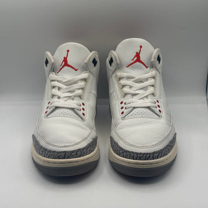 (USED) Jordan 3 Retro White Cement Reimagined Size 11