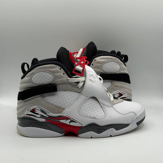 (USED) Jordan 8 White True Red Size 8.5