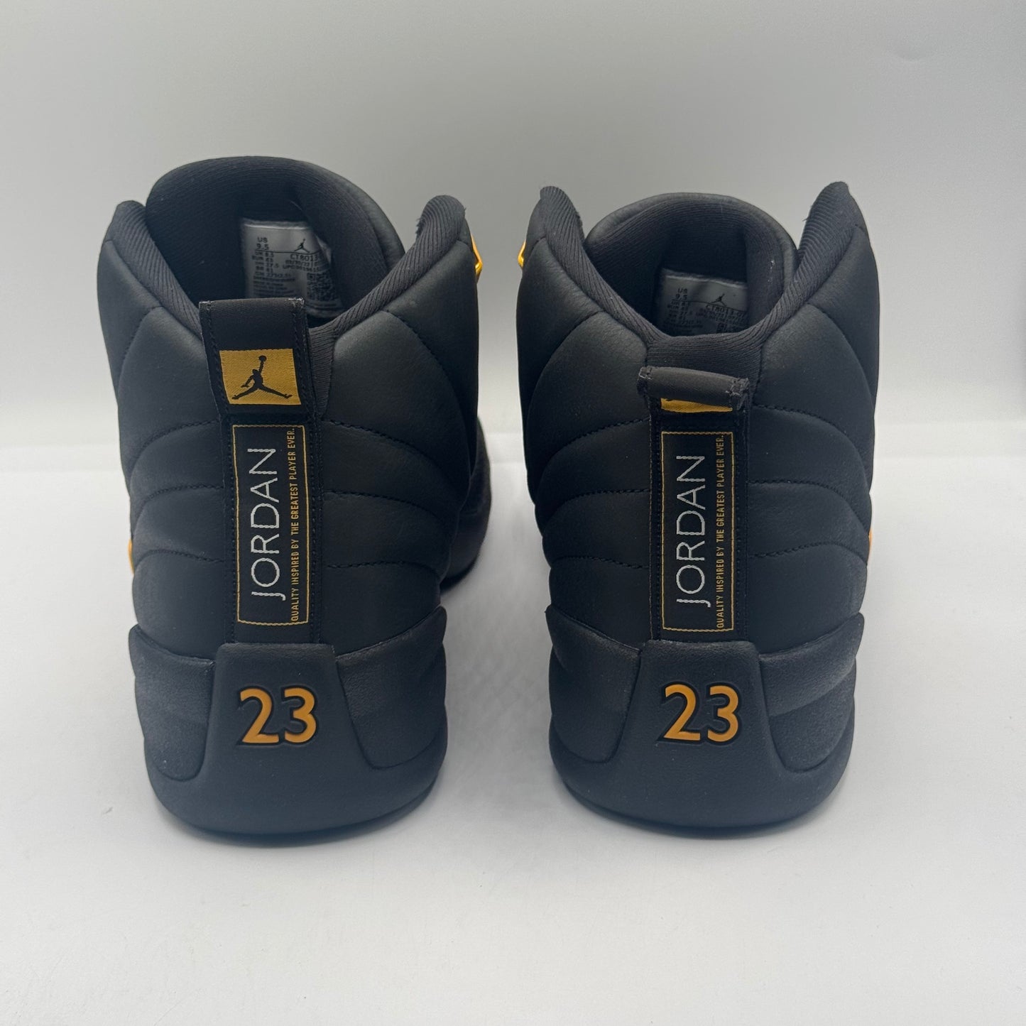 (USED) Jordan 12 Retro Black Taxi Size 9.5