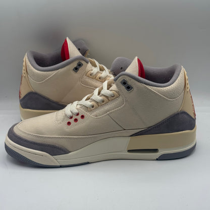 (USED) Jordan 3 Retro Muslin Size 9.5