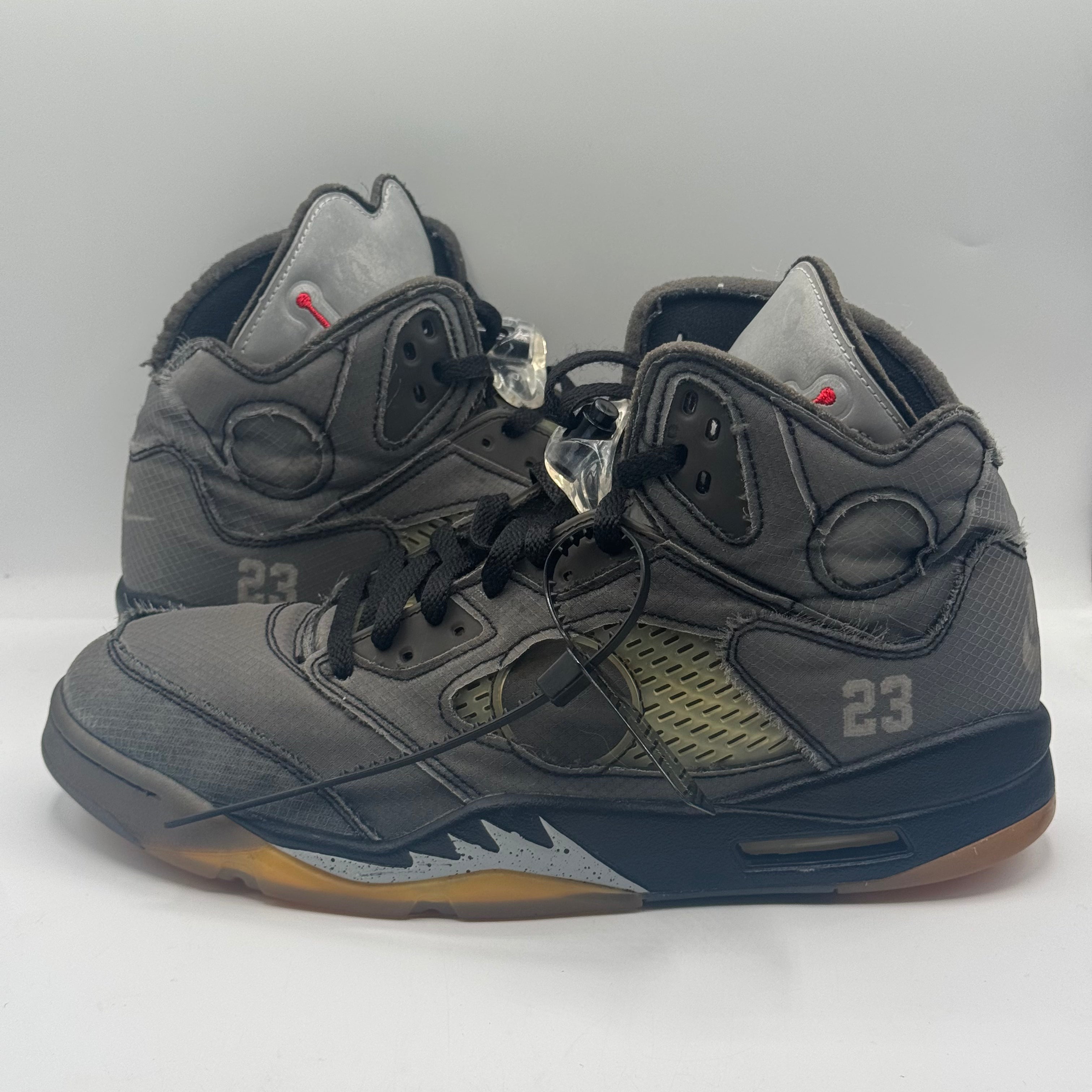 (USED NO EXTRA LACES) Jordan 5 Retro Off-White Muslin Size 12
