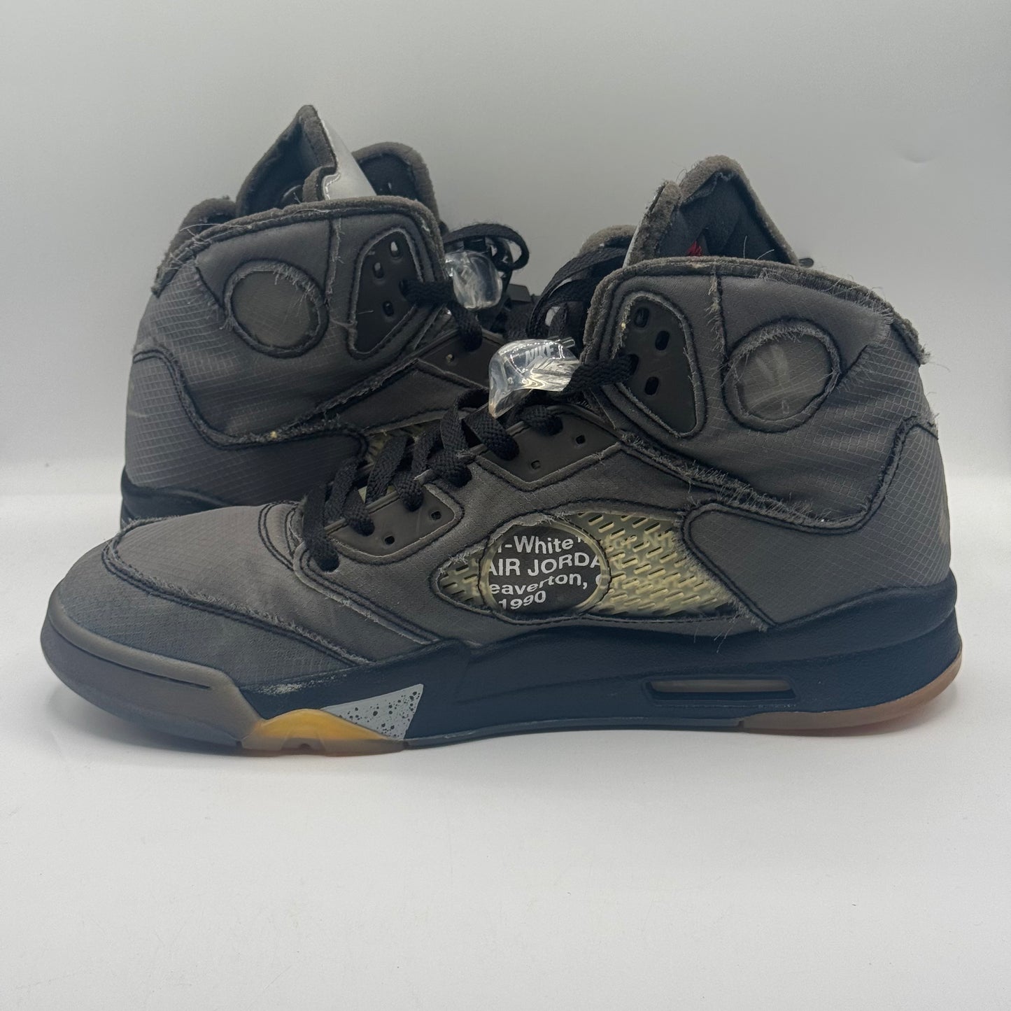 (USED NO EXTRA LACES) Jordan 5 Retro Off-White Muslin Size 12