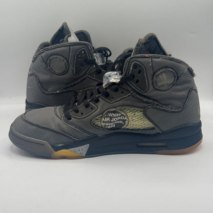 (USED NO EXTRA LACES) Jordan 5 Retro Off-White Muslin Size 12