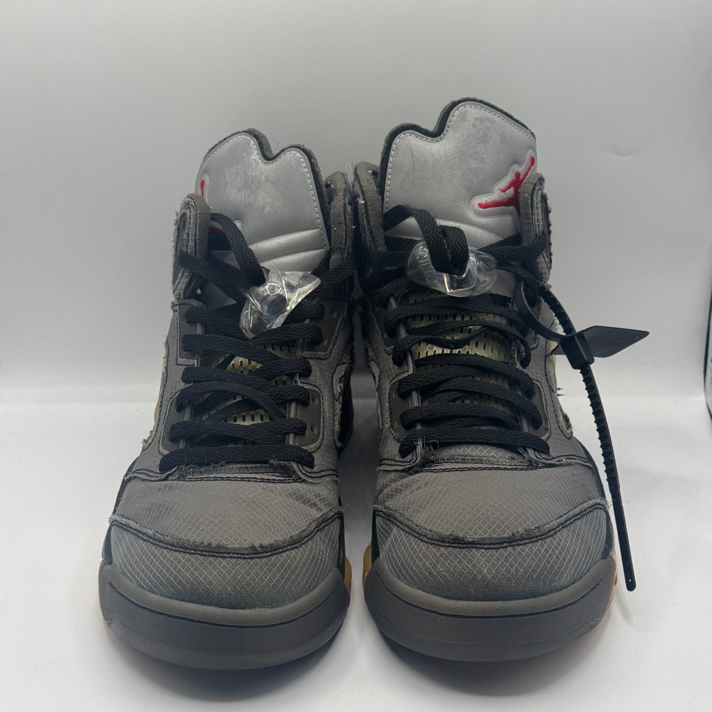 (USED NO EXTRA LACES) Jordan 5 Retro Off-White Muslin Size 12