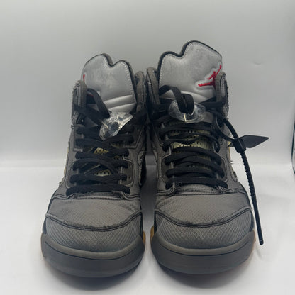 (USED NO EXTRA LACES) Jordan 5 Retro Off-White Muslin Size 12