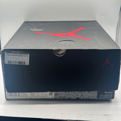 (USED NO EXTRA LACES) Jordan 5 Retro Off-White Muslin Size 12
