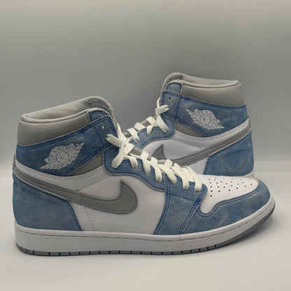 (USED) Jordan 1 Retro High Hyper Royal Smoke Grey Size 11