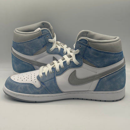 (USED) Jordan 1 Retro High Hyper Royal Smoke Grey Size 11