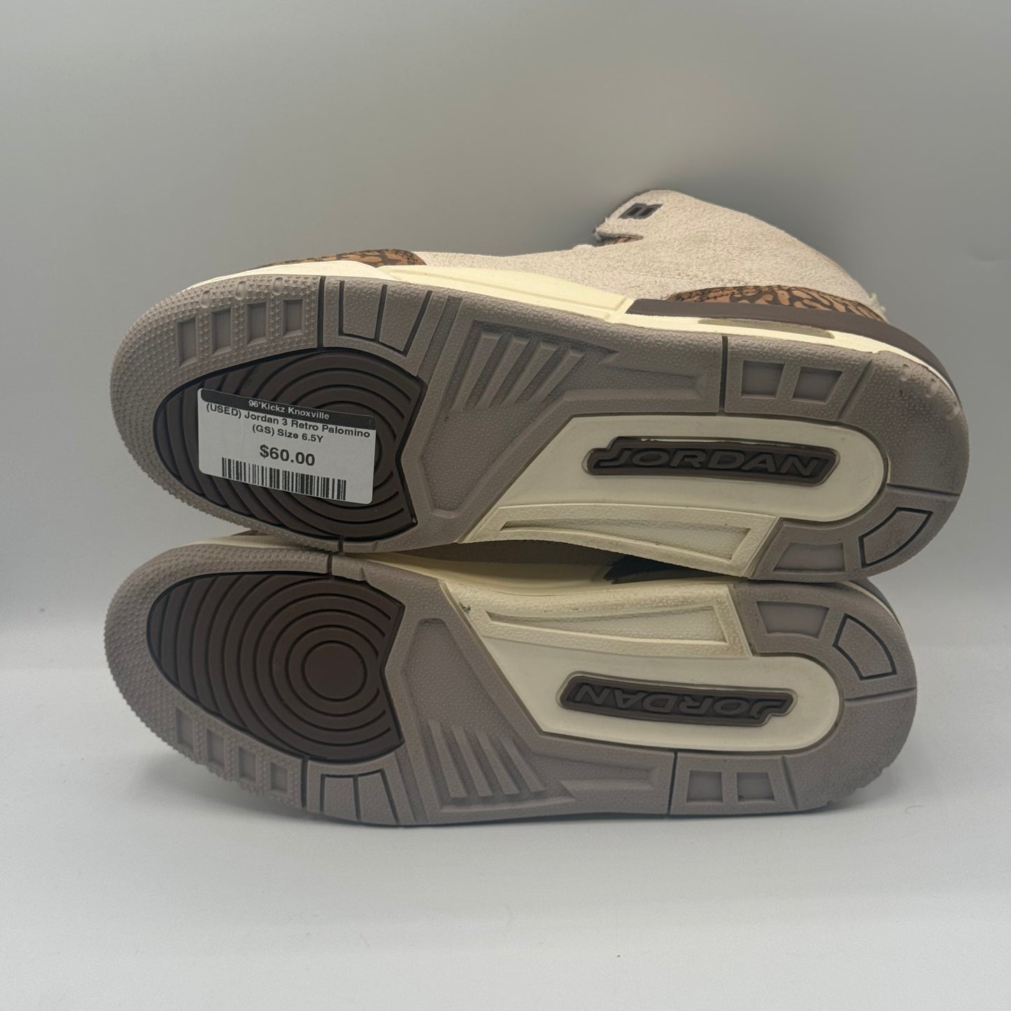 (USED) Jordan 3 Retro Palomino (GS) Size 6.5Y
