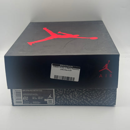 (USED) Jordan 3 Retro Palomino (GS) Size 6.5Y