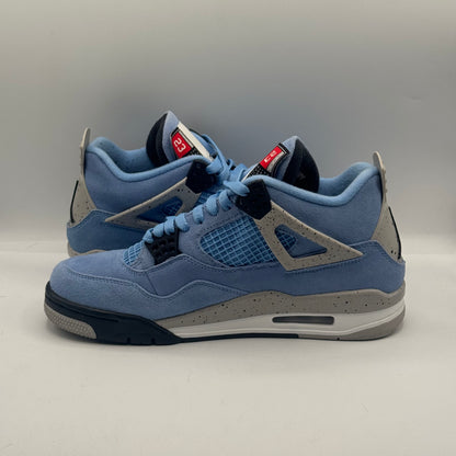 (USED) Jordan 4 Retro University Blue Size 8