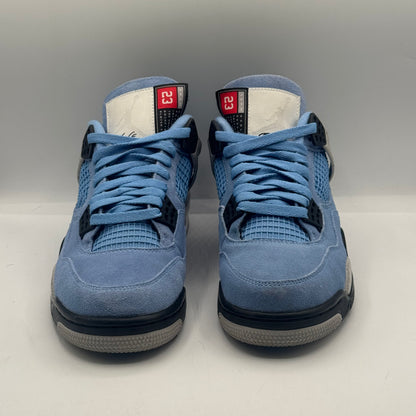 (USED) Jordan 4 Retro University Blue Size 8