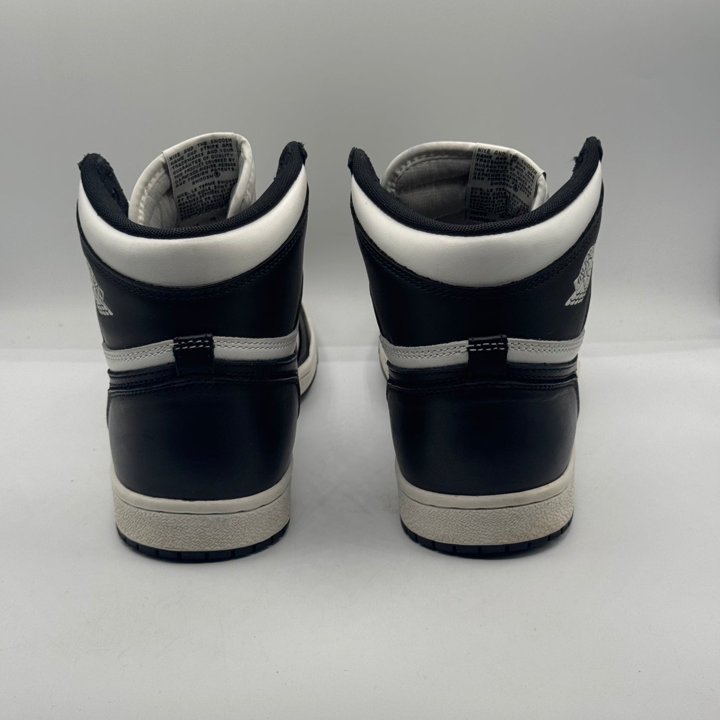 (USED) Jordan 1 Retro High ‘85 Black White (2023) Size 10