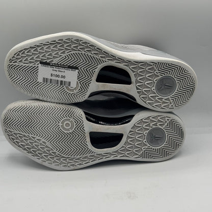 (USED) Nike Kobe 8 Protro Wolf Grey Size 9