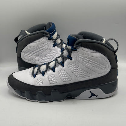 (USED NO BOX) Jordan 9 Retro Flint Grey French Blue (2026) Size 11.5