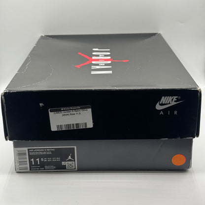 (USED) Jordan 9 Retro Olive (2024) Size 11.5