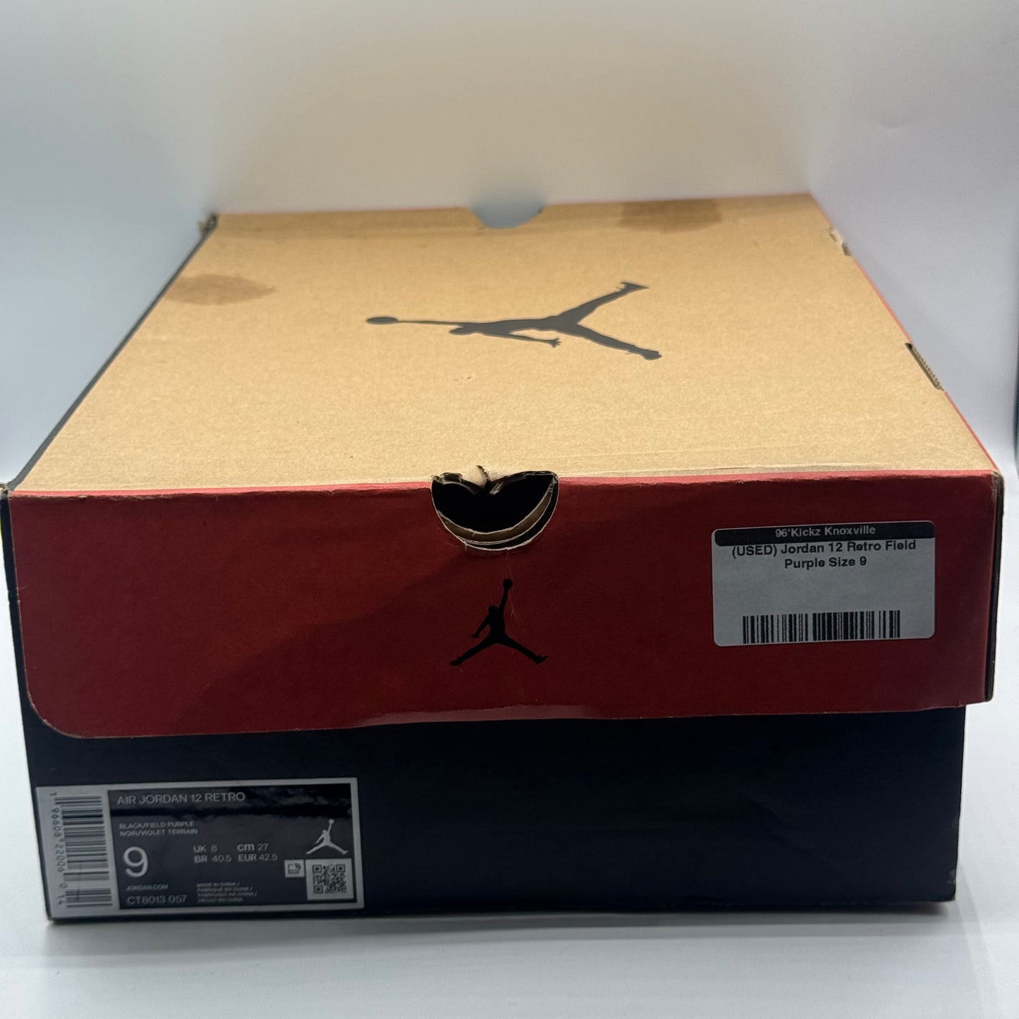 (USED) Jordan 12 Retro Field Purple Size 9