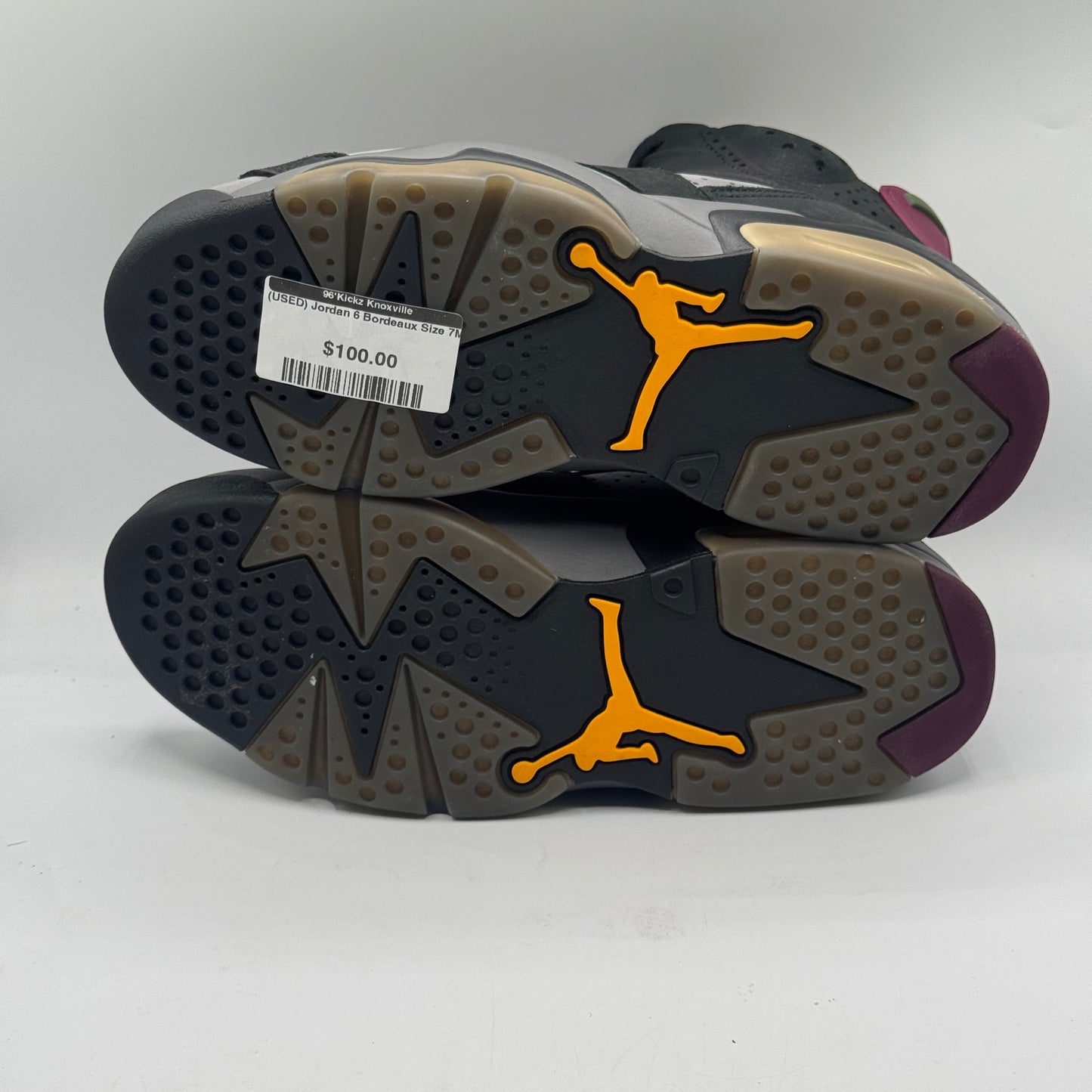 (USED) Jordan 6 Bordeaux Size 7M