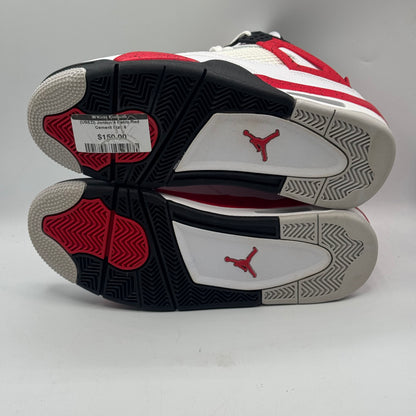 (USED) Jordan 4 Retro Red Cement Size 8