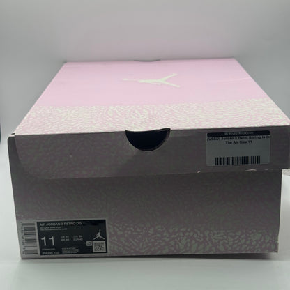 (USED) Jordan 3 Retro Spring Is In The Air Size 11