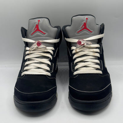 (USED) Jordan 5 Retro Black Metallic Reimagined Size 8.5
