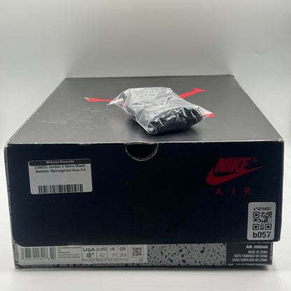 (USED) Jordan 5 Retro Black Metallic Reimagined Size 8.5