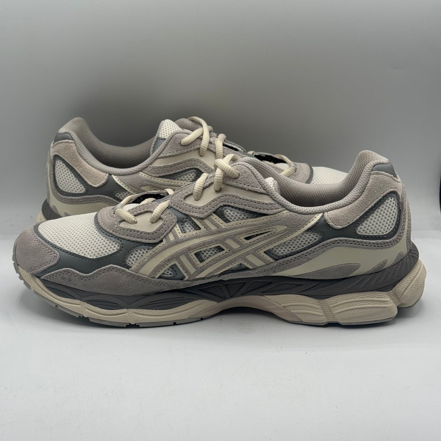 (USED) ASICS Gel-NYC Oyster Grey Size 11