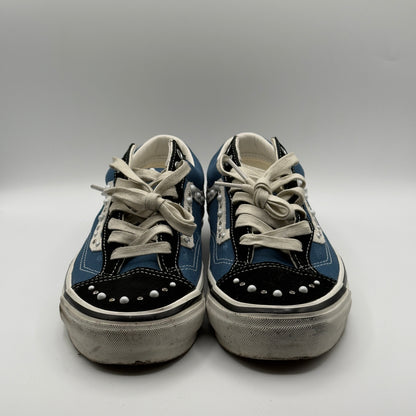 (USED) Vans LX Old Skool 36 Pearlized Pack Black Navy Size 10