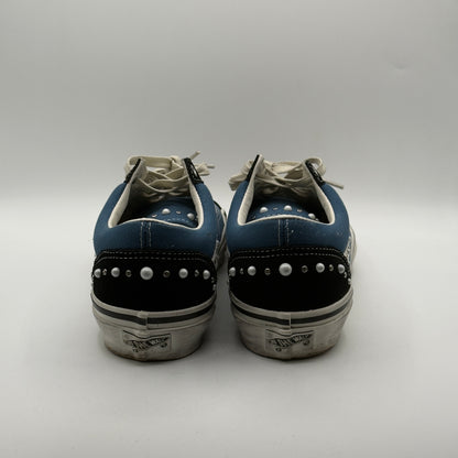 (USED) Vans LX Old Skool 36 Pearlized Pack Black Navy Size 10
