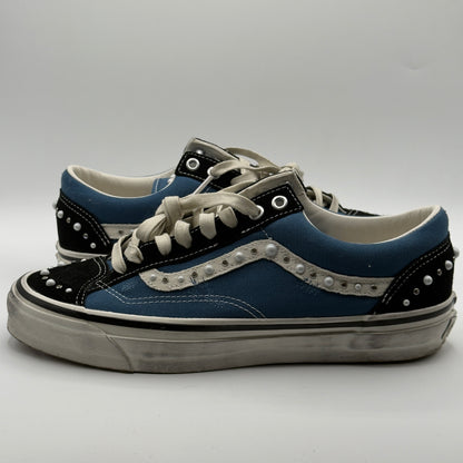 (USED) Vans LX Old Skool 36 Pearlized Pack Black Navy Size 10