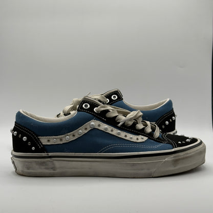 (USED) Vans LX Old Skool 36 Pearlized Pack Black Navy Size 10