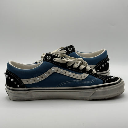 (USED) Vans LX Old Skool 36 Pearlized Pack Black Navy Size 10