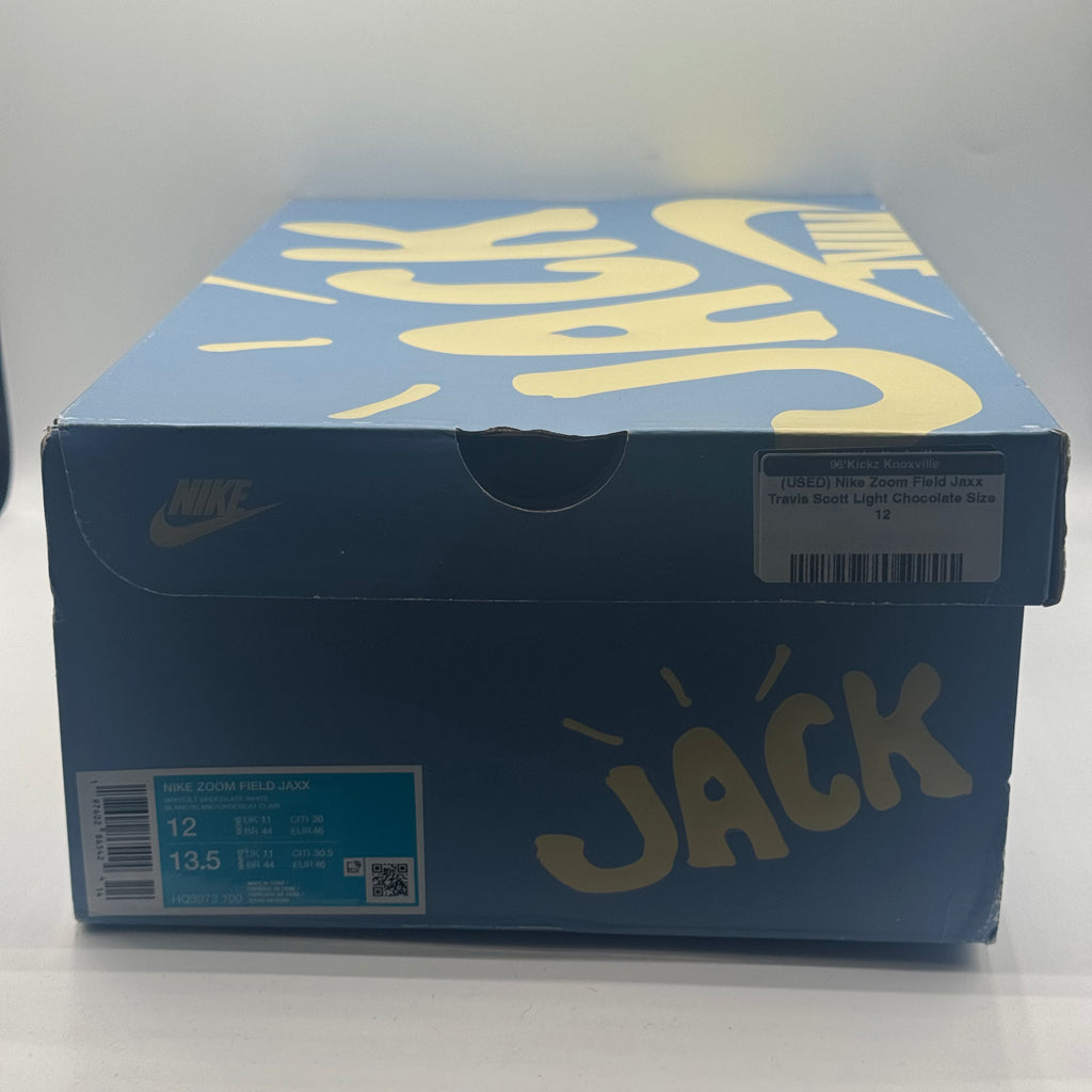 (USED) Nike Zoom Field Jaxx Travis Scott Light Chocolate Size 12
