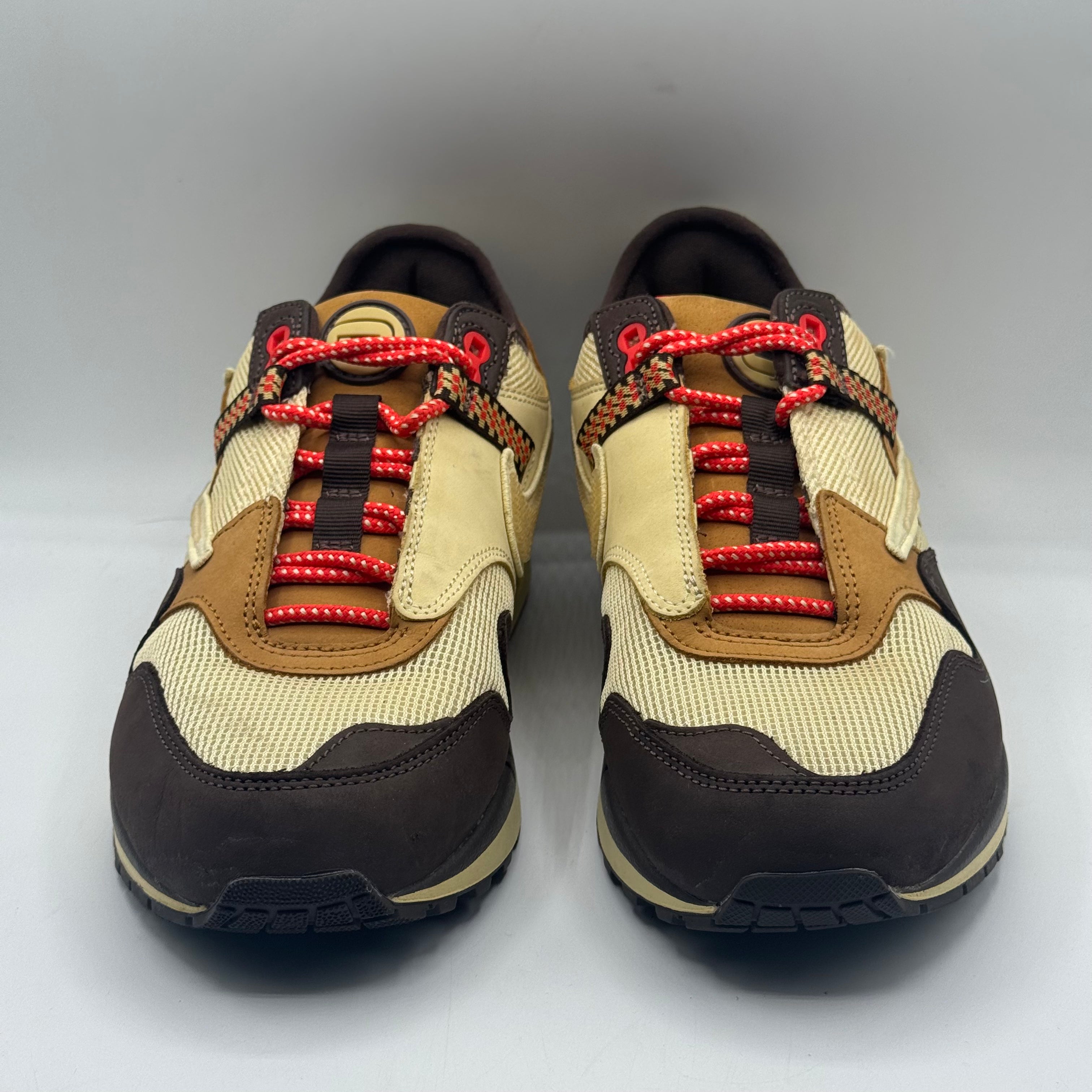 (USED REP BOX) Nike Air Max 1 Travis Scott Cactus Jack Baroque Brown Size 9