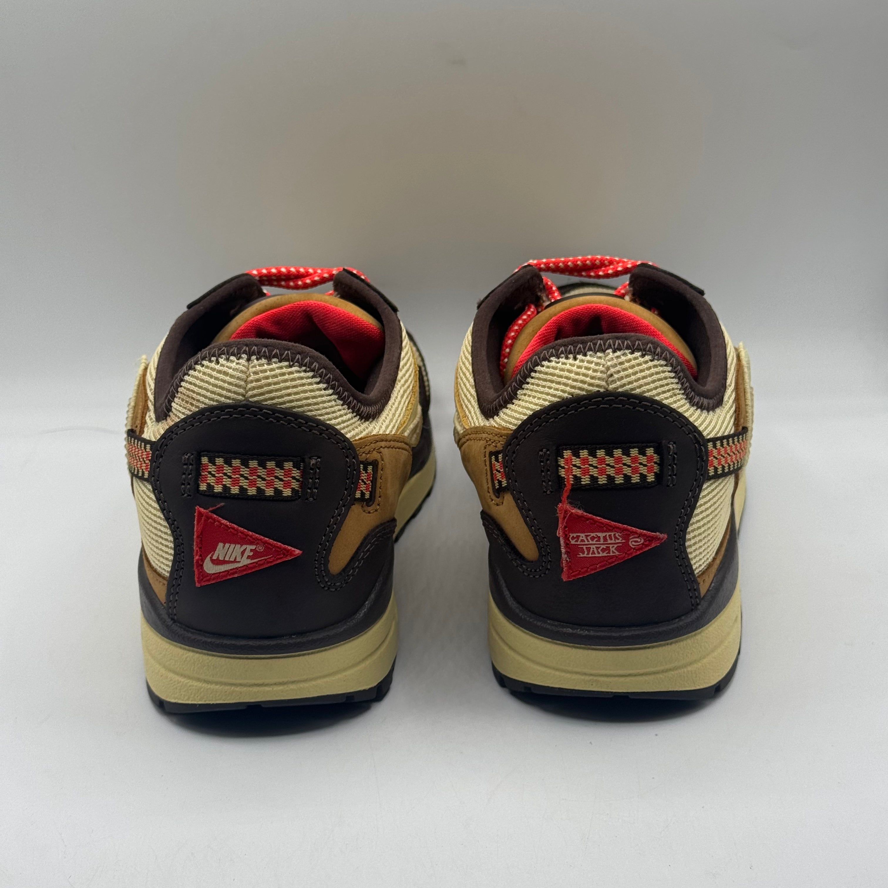 (USED REP BOX) Nike Air Max 1 Travis Scott Cactus Jack Baroque Brown Size 9