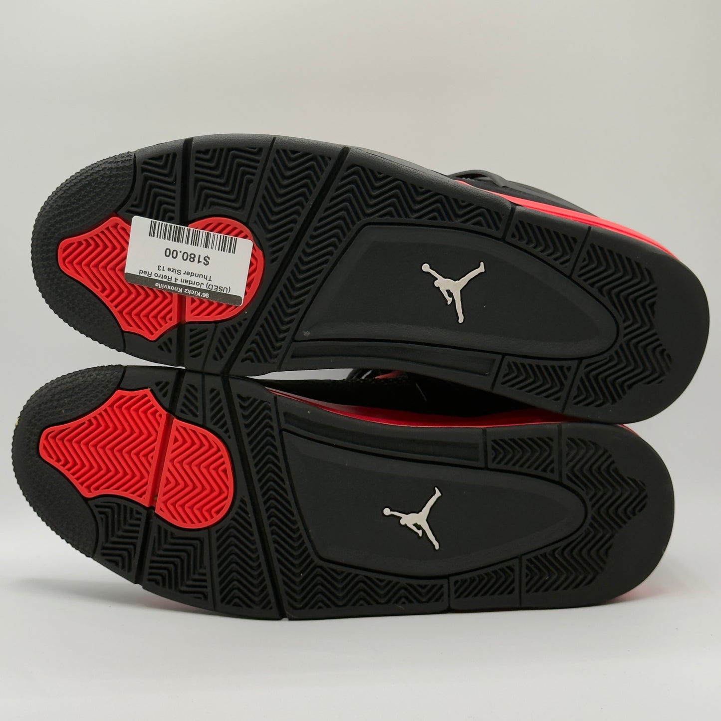 (USED) Jordan 4 Retro Red Thunder Size 13