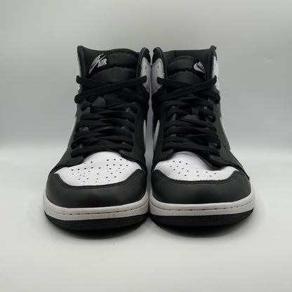 (USED NO BOX) Jordan 1 High OG Black White Size 14