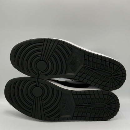 (USED NO BOX) Jordan 1 High OG Black White Size 14